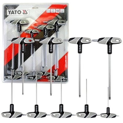 SET DESTORNILLADOR TORX EN T YATO YT-056151