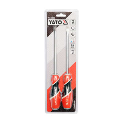 SET DESTORNILLADORES DE GOLPE 2 PIEZAS YATO YT-259981