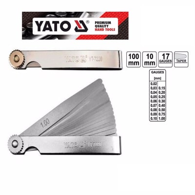 FEELLES 100MM 17HOJAS TIPO B YATO YT-72201