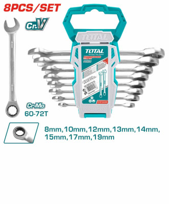 JUEGO LLAVE PUNTA CORONA CON CHICHARRA 8PCS TOTAL