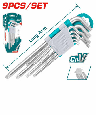 JUEGO LLAVE TORX TOTAL THT106392