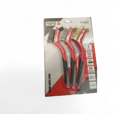 SET CEPILLOS METALICOS 3 PCS YATO YT-6351