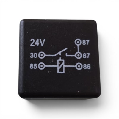 RELAY 24V 5 PATAS 70AMP