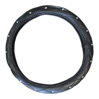 CUBRE VOLANTE ACOLCHADO DIAMANTADO 38CM1