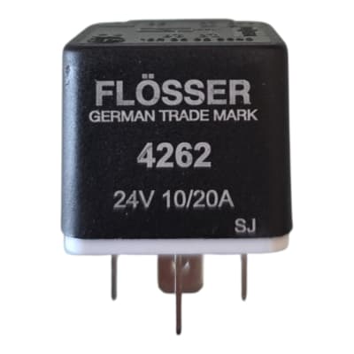 RELAY FLOSSER 4262 24V 10/20AMP 5P 87A