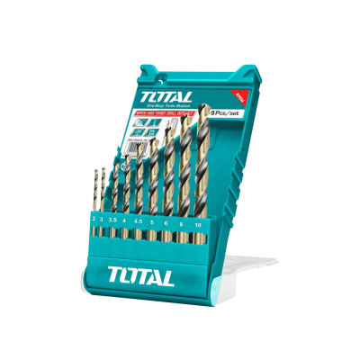 JUEGO DE BROCAS PARA METAL 9PCS TOTAL TACSD0095