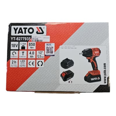 PISTOLA IMPACTO YATO 18V 350NM 1/2
