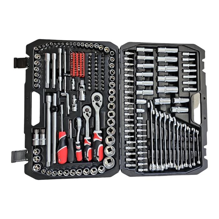 SET DADOS 216 PZS 1/2 3/8 1/4 YATO YT-38841 | Car and Truck Ltda