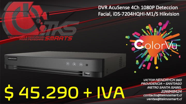 dvr acusense 4ch 1080p deteccion facial ids 7204hqhi m1 s hikvision dvr acusense 4ch 1080p deteccion facial ids 7204hqhi m1 s hikvision