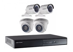 Kit Analogo 1080P DVR 4CH HDTVI 2Domo+2Bala+1TB Video Hikvision Kit Analogo 1080P DVR 4CH HDTVI 2Domo+2Bala+1TB Video Hikvision