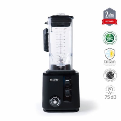 LICUADORA RECORD REC-PFS710NG 2.2 LITROS 10 VELOCIDADES PROFESIONAL  F5.64