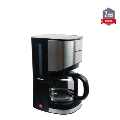 CAFETERA RECORD REC-INCAC101 800 WATSS JARRA DE VIDRIO F1.37