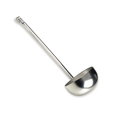 CUCHARON ALUMINIO RECORD 12CM ABRILLANTADO ALUMINIO F0.4