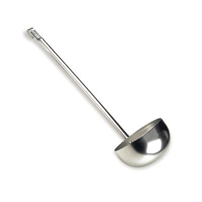 CUCHARON ALUMINIO RECORD 15CM ABRILLANTADO ALUMINIO F0.51