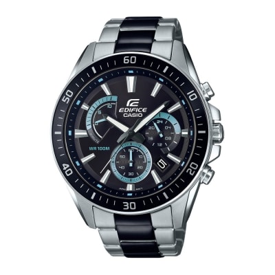 Reloj Casio  EFR-552SBK-1A EDIFICE Acero Hombre Plateado1