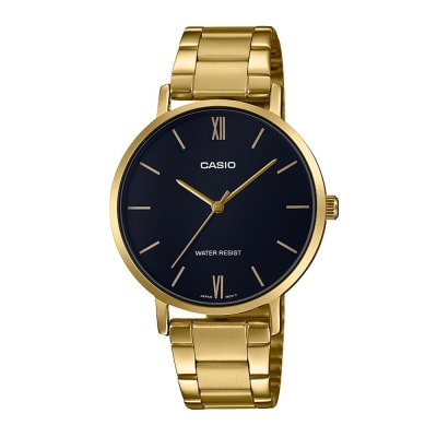 Reloj CASIO LTP-VT01G-1B Acero Mujer Dorado1