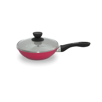 SARTEN CON TAPA CERAMIC LINE 20CM AL. TIPO CERAMICA  C/TAPA RECORD F1.41