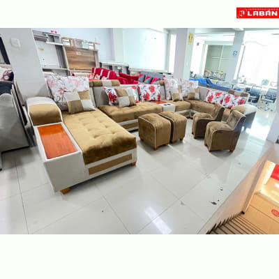 JUEGO SALA EUROPEO CAMA 6 PIEZAS+2 PUFF + 2 PUFF TOBOGAN F1802