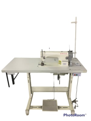 Máquina De Coser recta industrial Singer 131c-30c + motor ck40h26ce+mueble