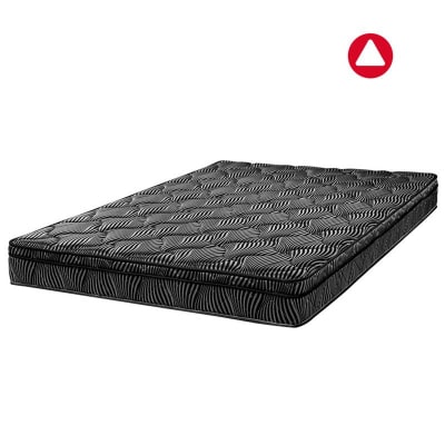 COLCHON ESPUMA 2 PLAZAS ZEBRA 25 8