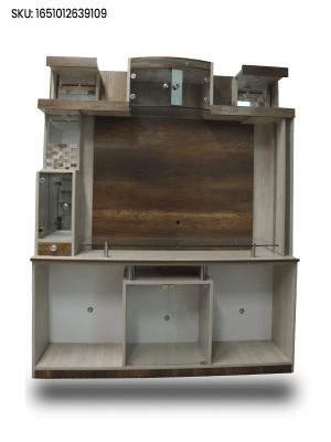 CENTRO DE ENTRETENIMIENTO LOLA  160X210X40CM MELAMINA 55