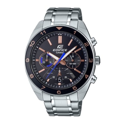 Reloj Casio Efv-590D-1A Edifice Acero Plateado Hombre1