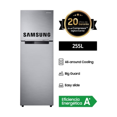 Refrigedora samsung RT25FARADS8/PE No frost 255 lts f80s1