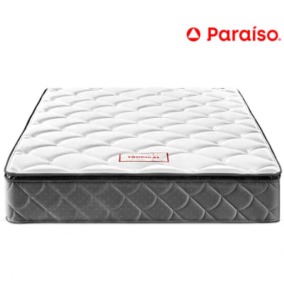 COLCHON 2 PLAZAS TROPICAL ERGOSOFT PARAÍSO RESORTE