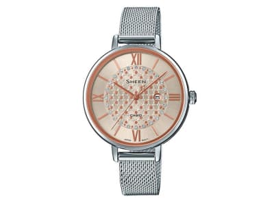 Reloj Casio  SHE-4059M-4A SHEEN Acero Mujer Plateado1