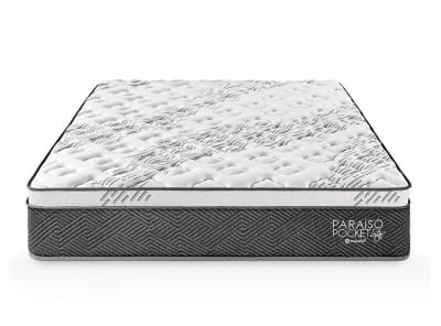 COLCHON KING POCKET STAR  PARAISO 810 RESORTES 2 ALMOHADAS 1 PROTECTOR