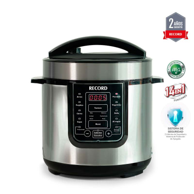 MULTI-OLLA RÁPIDA RECORD REC-INMOCD183SL  6L - 14 EN 1 1