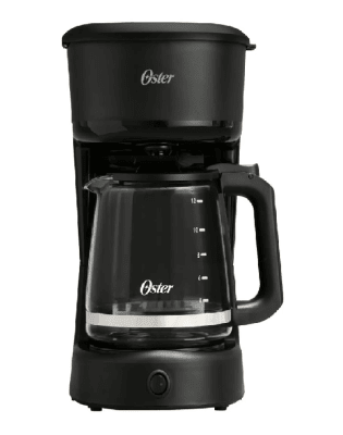 CAFETERA OSTER BVSTDCS121B-053 12 TAZAS DE FILTRO REUTILIZABLE 900 WATTS F51