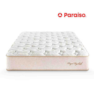 COLCHON KING ROYAL ELIZABETH PARAISO 1020 RESORTES 2 ALMOHADAS VISCOELASTICAS 1 PROTECTOR
