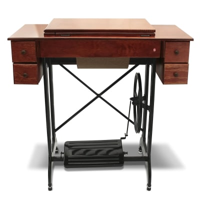 MUEBLE MAQUINA COSER SEMI INDUSTRIAL 5 GAVETAS 15CD CARDENAS BASE HIERRO F351