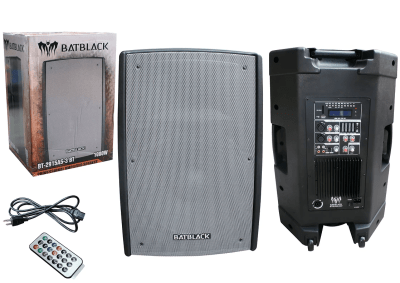 PARLANTE ACTIVO BATBLACK BT-2915A5-3BTB 15