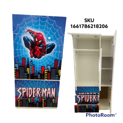 ROPERO DE MELAMINA SOFT 90CM SPIDER MAN