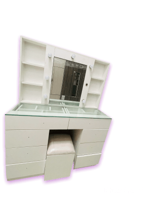 TOCADOR 120CM HOLLYWOOD MELAMINA DABASCOL 120ANx150ALX35FDO F701