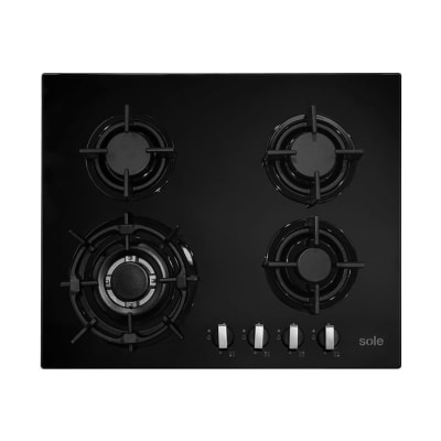 Cocina Empotrable Sole Solco034 60Cm Gas Vidrio F151