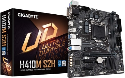 MOTHERBOARDS Gigabyte H410M H V2 LGA1200 DDR4 SATA 6.0GB/S USB3.21