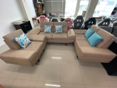 Juego de sala Ccente Baltimor tela yacar 3-2-1 piezas1