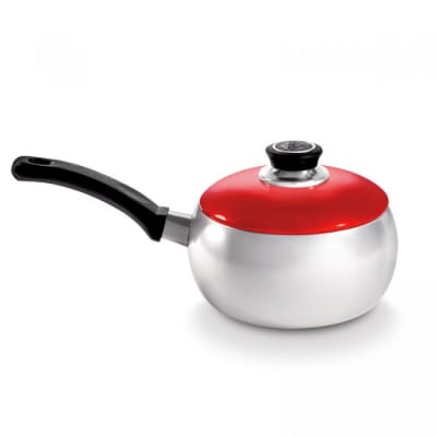 Cacerola Aluminio RECORD 22CM Bombeada Anodizado TAPA COLOR F31