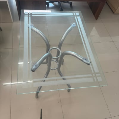 TABLERO COMEDOR RACTANGULAR VIDRIO JARO ARENADO 10