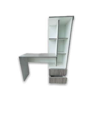 ESCRITORIO ESTANTE 110CM MELAMINA DABASCOL 110ANX140ALX40FDO F501