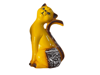 ADORNO SICCHA GATO DE ARCILLA 25x15cm2