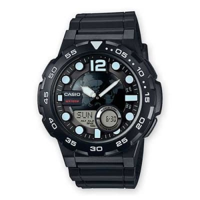 Reloj Casio  AEQ-100W-1A World Time1