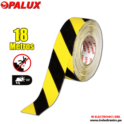 Cinta Antideslizante Opalux AN-18N-A 18MX50MM F0.60