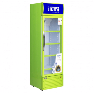VISICOOLER ILUMI BC-3200GR 320 LITROS PUERTA VIDRIO VERTICAL F01