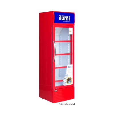 VISICOOLER ILUMI BC-3200RE 320 LITROS PUERTA DE VIDRIO VERTICAL F01