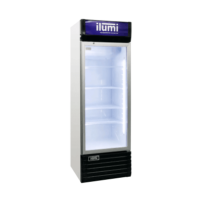 VISICOOLER ILUMI BC-3300FC 330 LITROS FAN COOLING PUERTA DE VIDRIO VERTICAL F01