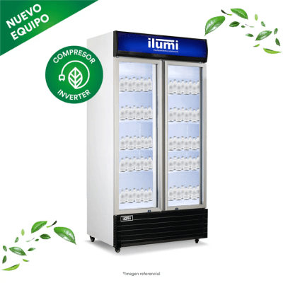 VITRINA EXHIBIDORA ILUMI BC-7502IV 750 LITROS COMPRENSOR INVERTER F115